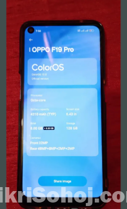 Oppo f19 pro